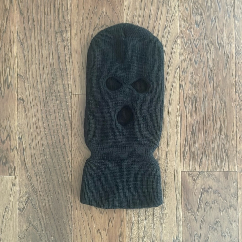 1pc Unisex Full Face Coverage Knitted Winter Face Mask